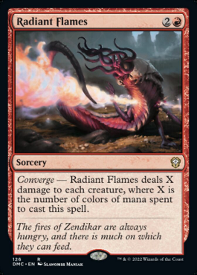 Radiant Flames [Dominaria United Commander] | Exor Games New Glasgow