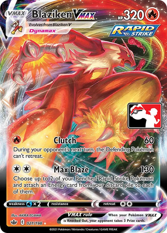 Blaziken VMAX (021/198) [Prize Pack Series One] | Exor Games New Glasgow