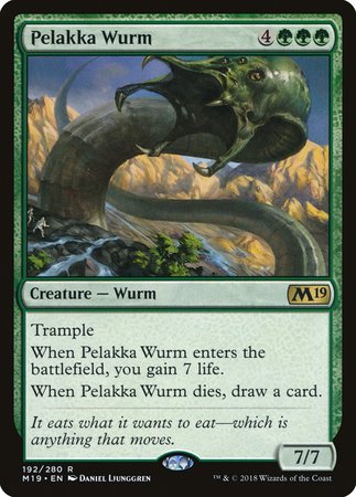 Pelakka Wurm [Core Set 2019] | Exor Games New Glasgow