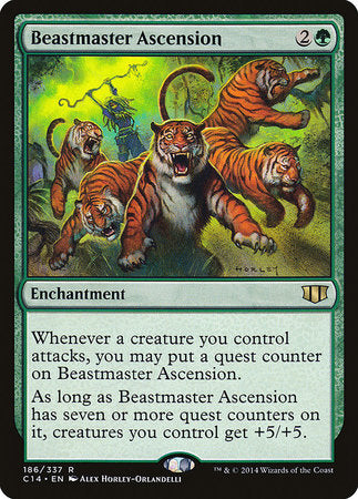 Beastmaster Ascension [Commander 2014] | Exor Games New Glasgow