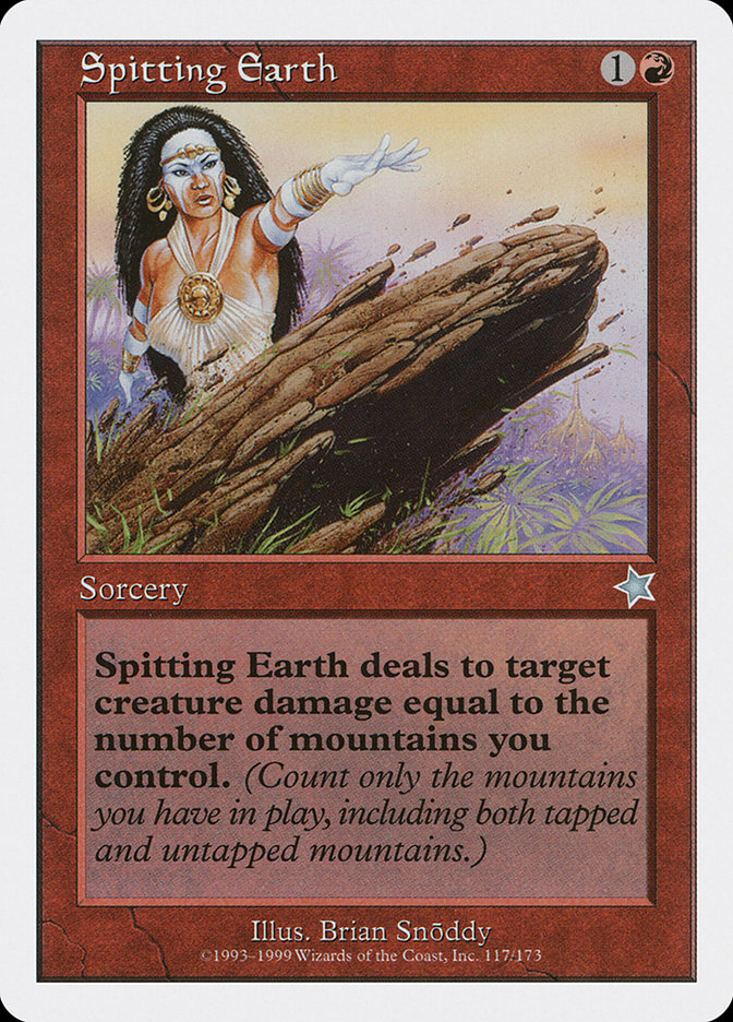 Spitting Earth [Starter 1999] | Exor Games New Glasgow
