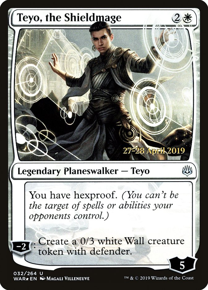 Teyo, the Shieldmage  [War of the Spark Prerelease Promos] | Exor Games New Glasgow