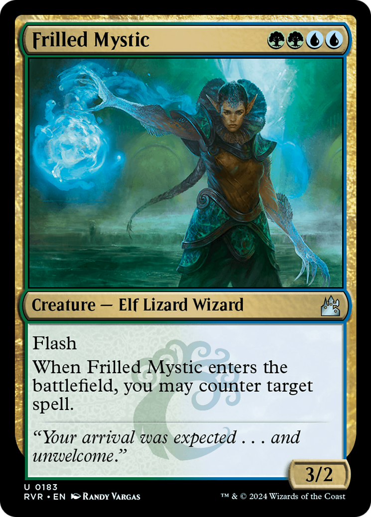 Frilled Mystic [Ravnica Remastered] | Exor Games New Glasgow