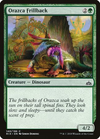 Orazca Frillback [Rivals of Ixalan] | Exor Games New Glasgow