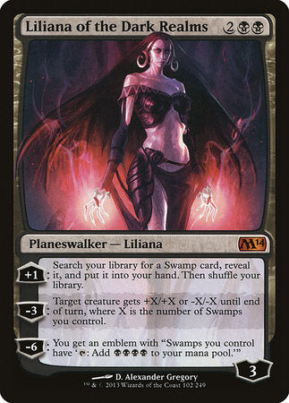 Liliana of the Dark Realms [Magic 2014] | Exor Games New Glasgow