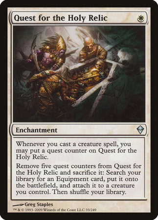 Quest for the Holy Relic [Zendikar] | Exor Games New Glasgow