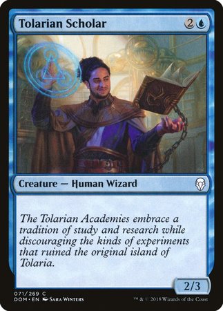 Tolarian Scholar [Dominaria] | Exor Games New Glasgow