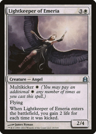 Lightkeeper of Emeria [Commander 2011] | Exor Games New Glasgow