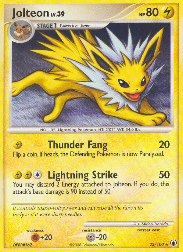 Jolteon (23/100) [Diamond & Pearl: Majestic Dawn] | Exor Games New Glasgow