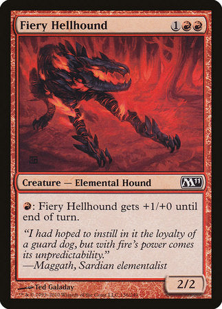 Fiery Hellhound [Magic 2011] | Exor Games New Glasgow