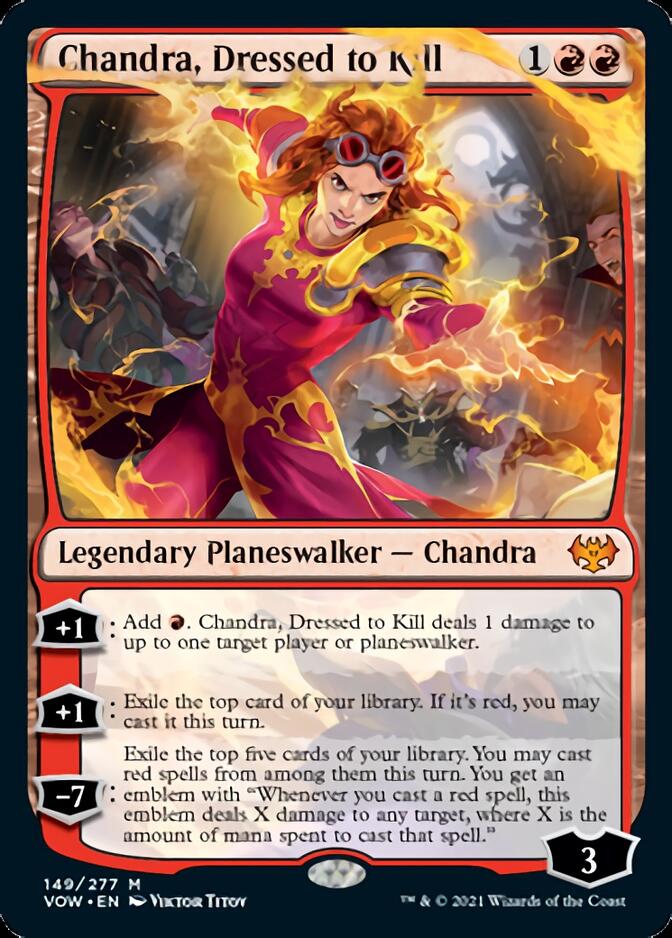 Chandra, Dressed to Kill [Innistrad: Crimson Vow] | Exor Games New Glasgow