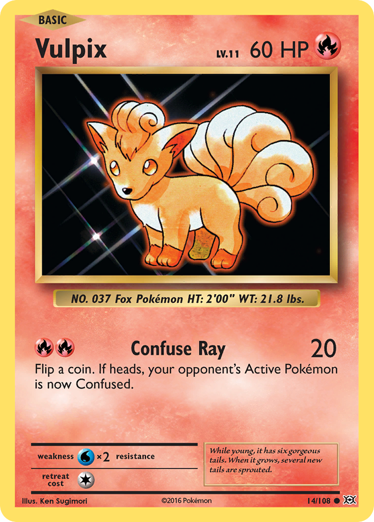 Vulpix (14/108) [XY: Evolutions] | Exor Games New Glasgow