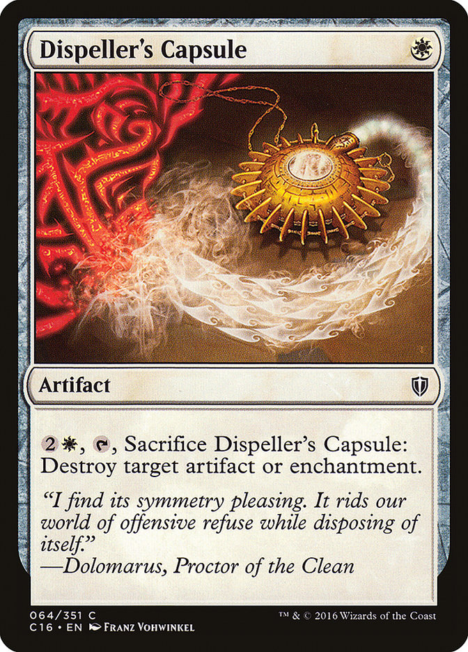 Dispeller's Capsule [Commander 2016] | Exor Games New Glasgow