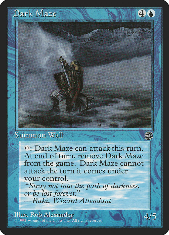 Dark Maze (Baki Flavor Text) [Homelands] | Exor Games New Glasgow