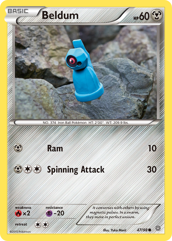 Beldum (47/98) [XY: Ancient Origins] | Exor Games New Glasgow