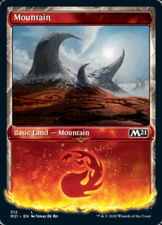 Mountain (Showcase) [Core Set 2021] | Exor Games New Glasgow