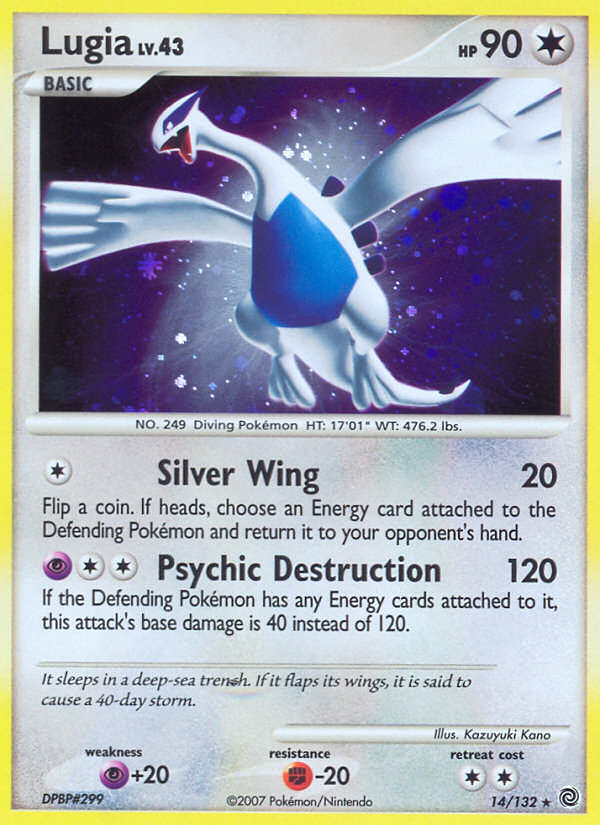 Lugia (14/132) [Diamond & Pearl: Secret Wonders] | Exor Games New Glasgow