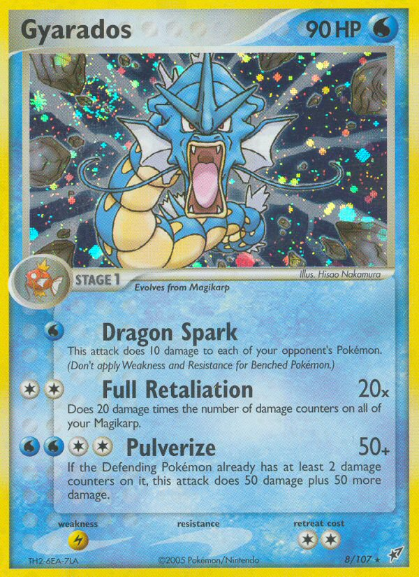 Gyarados (8/107) [EX: Deoxys] | Exor Games New Glasgow