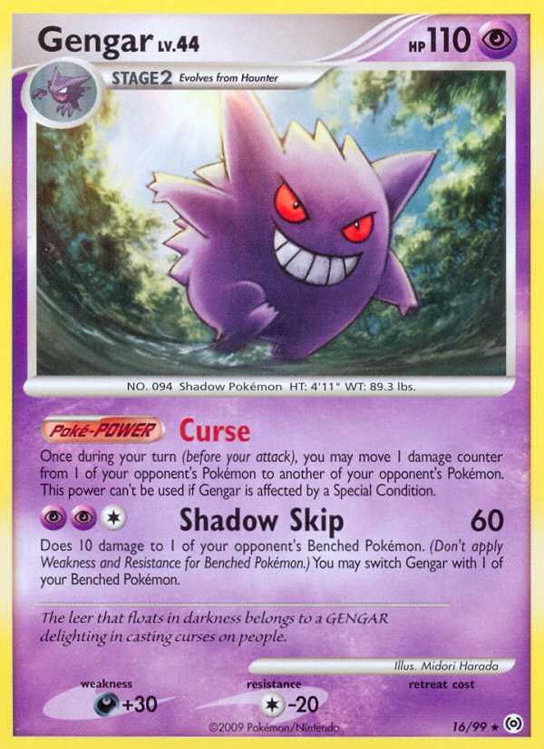 Gengar (16/99) [Platinum: Arceus] | Exor Games New Glasgow