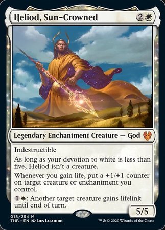 Heliod, Sun-Crowned [Theros Beyond Death] | Exor Games New Glasgow