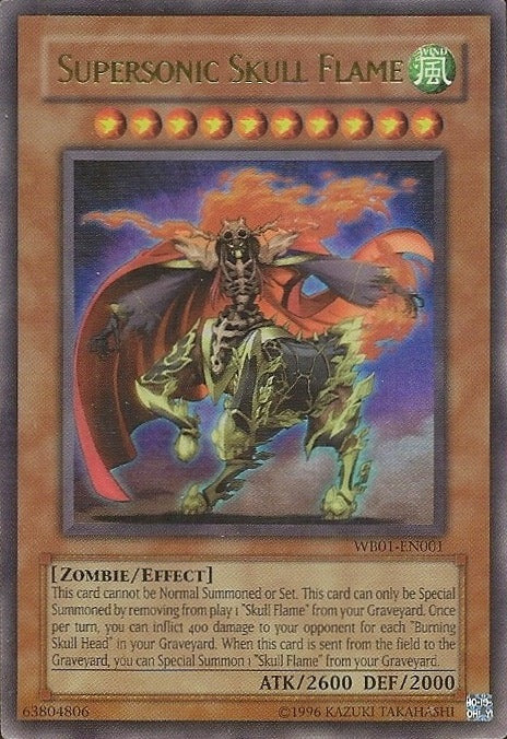 Supersonic Skull Flame [WB01-EN001] Super Rare | Exor Games New Glasgow