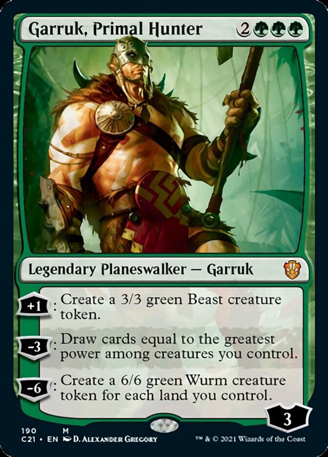 Garruk, Primal Hunter [Commander 2021] | Exor Games New Glasgow