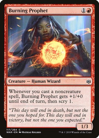 Burning Prophet [War of the Spark] | Exor Games New Glasgow