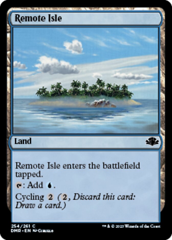 Remote Isle [Dominaria Remastered] | Exor Games New Glasgow