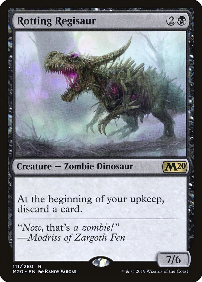 Rotting Regisaur [Core Set 2020] | Exor Games New Glasgow