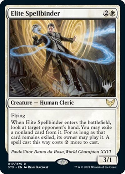 Elite Spellbinder (Promo Pack) [Strixhaven: School of Mages Promos] | Exor Games New Glasgow