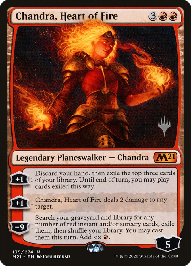 Chandra, Heart of Fire (Promo Pack) [Core Set 2021 Promos] | Exor Games New Glasgow