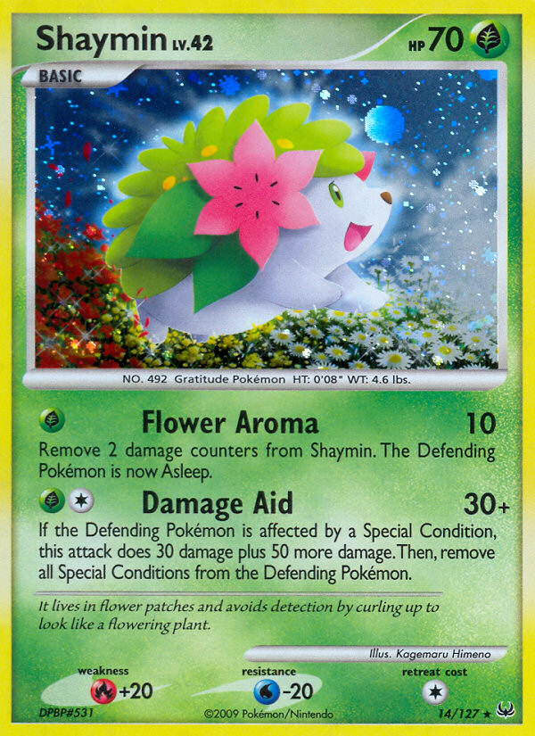 Shaymin (14/127) [Platinum: Base Set] | Exor Games New Glasgow