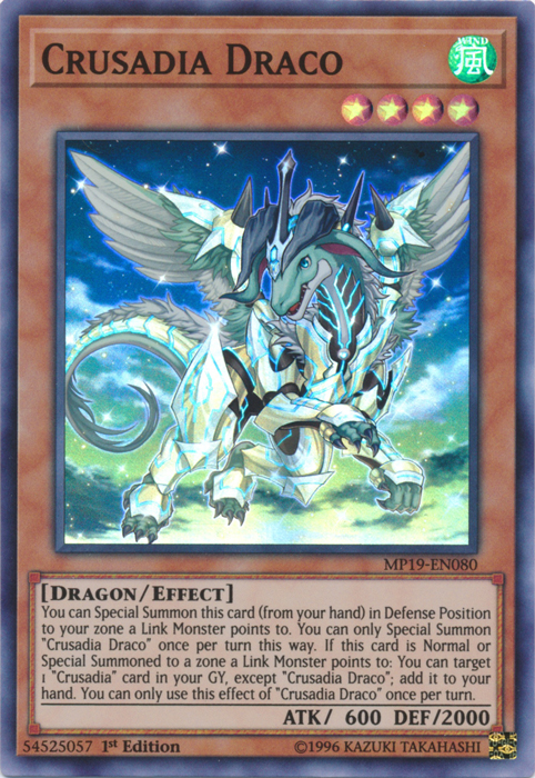 Crusadia Draco [MP19-EN080] Super Rare | Exor Games New Glasgow