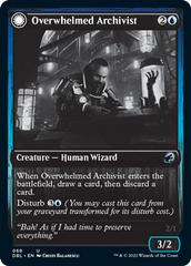 Overwhelmed Archivist // Archive Haunt [Innistrad: Double Feature] | Exor Games New Glasgow