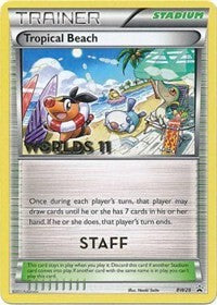 Tropical Beach (BW28) (Staff) [Black & White: Black Star Promos] | Exor Games New Glasgow