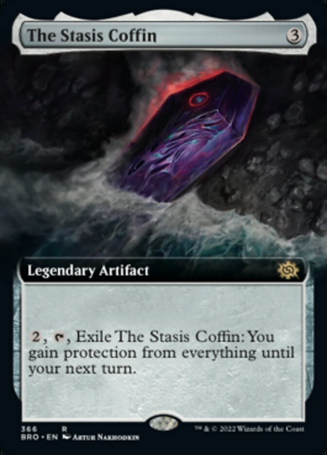 The Stasis Coffin (Extended Art) [The Brothers' War] | Exor Games New Glasgow