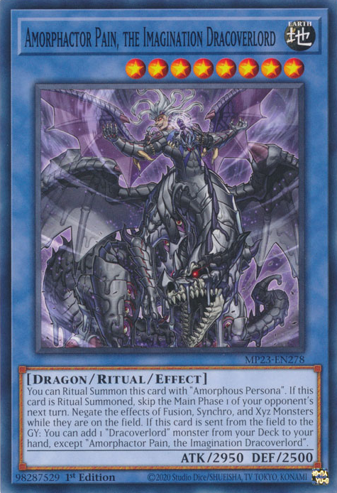 Amorphactor Pain, the Imagination Dracoverlord [MP23-EN278] Common | Exor Games New Glasgow