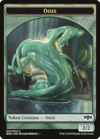 Ooze Token [Ravnica Allegiance Tokens] | Exor Games New Glasgow