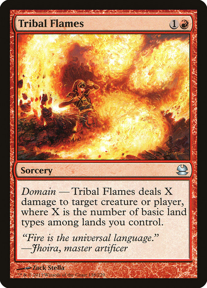 Tribal Flames [Modern Masters] | Exor Games New Glasgow