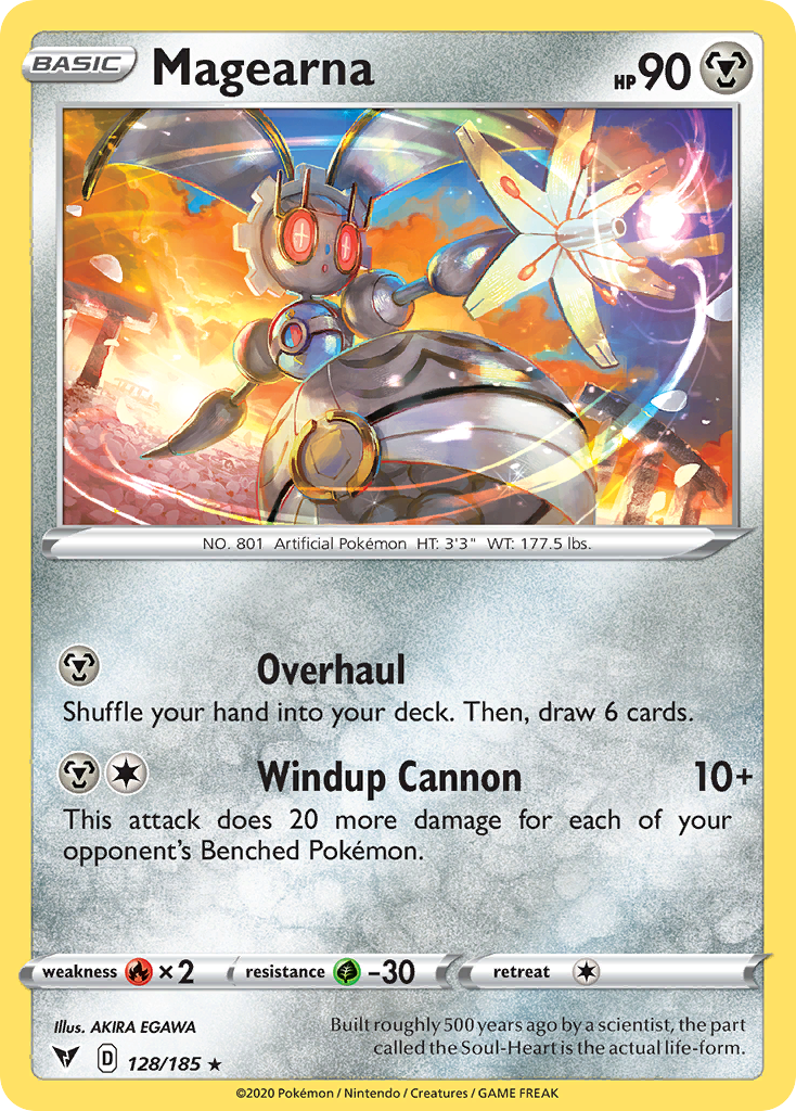 Magearna (128/185) (Theme Deck Exclusive) [Sword & Shield: Vivid Voltage] | Exor Games New Glasgow