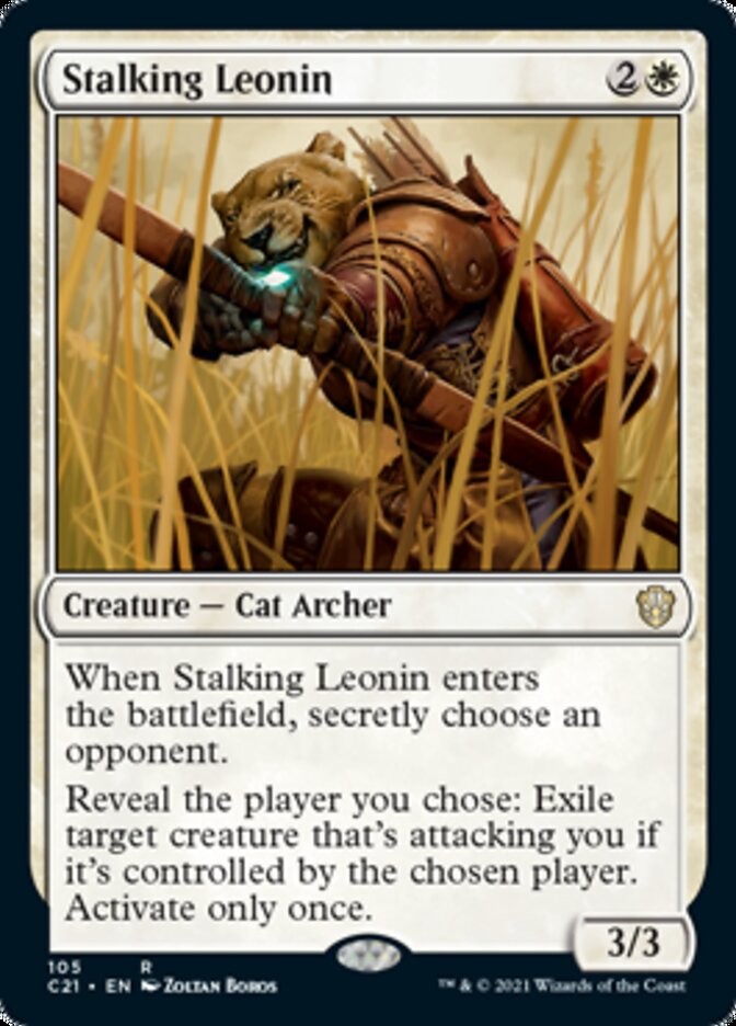 Stalking Leonin [Commander 2021] | Exor Games New Glasgow