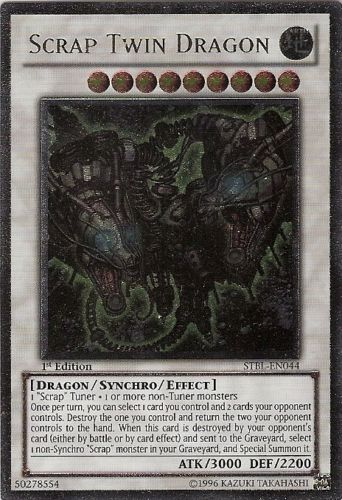 Scrap Twin Dragon [STBL-EN044] Ultimate Rare | Exor Games New Glasgow