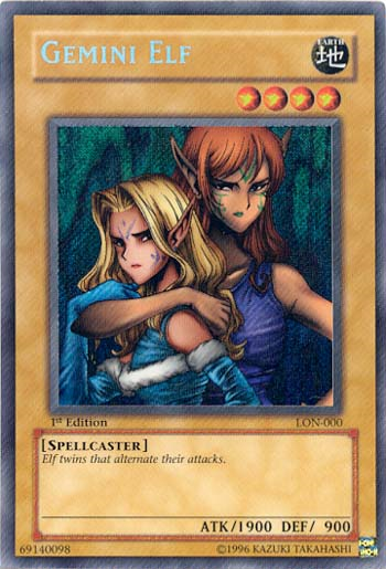 Gemini Elf [LON-000] Secret Rare | Exor Games New Glasgow