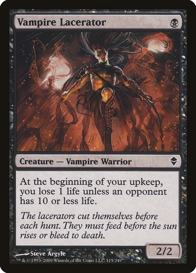 Vampire Lacerator [Zendikar] | Exor Games New Glasgow