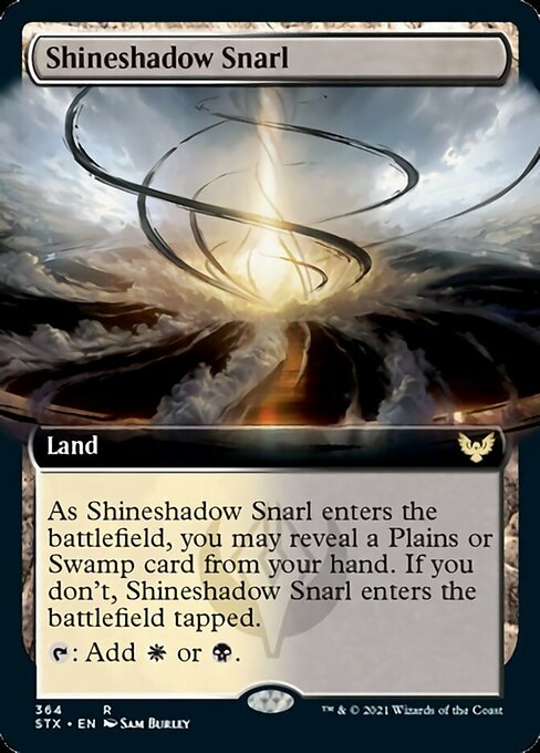 Shineshadow Snarl (Extended) [Strixhaven: School of Mages] | Exor Games New Glasgow