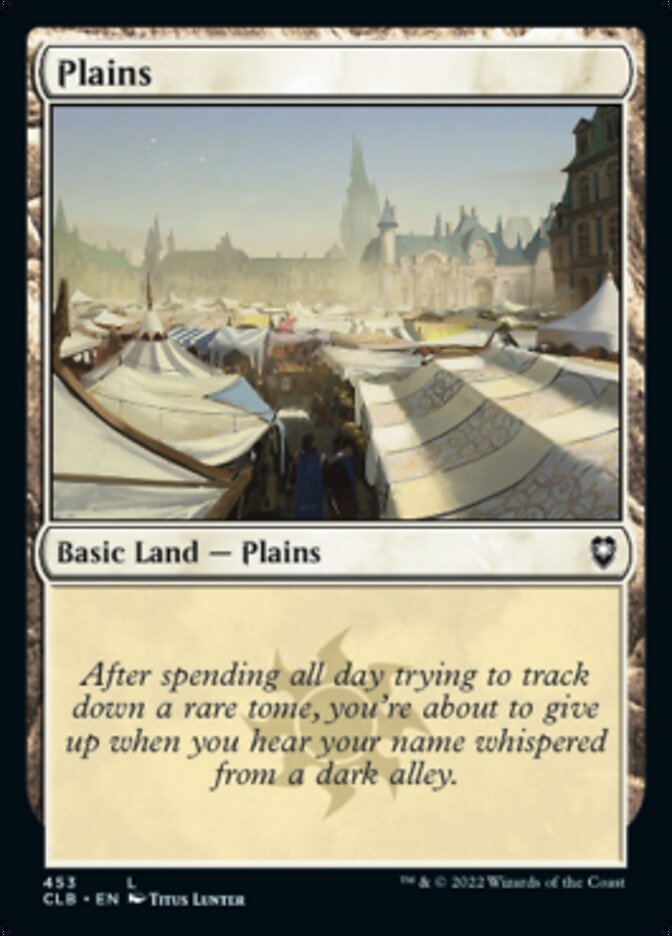 Plains (453) [Commander Legends: Battle for Baldur's Gate] | Exor Games New Glasgow