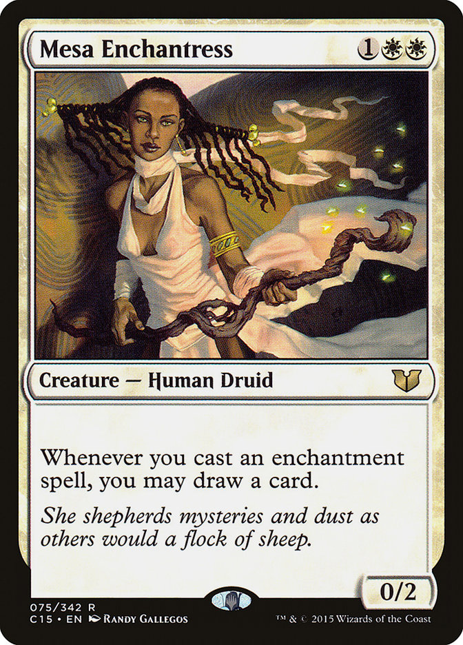 Mesa Enchantress [Commander 2015] | Exor Games New Glasgow