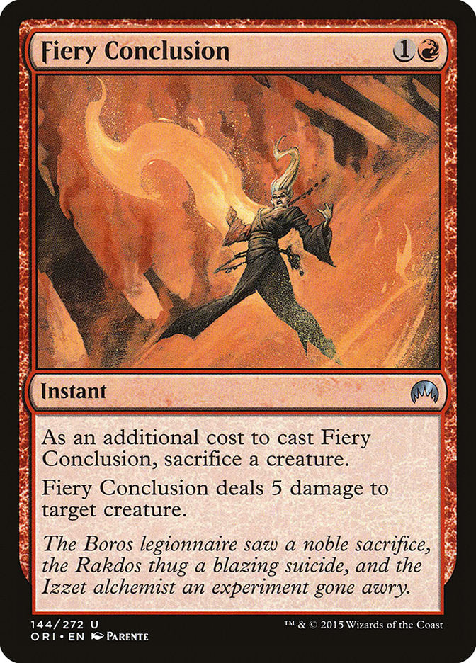 Fiery Conclusion [Magic Origins] | Exor Games New Glasgow