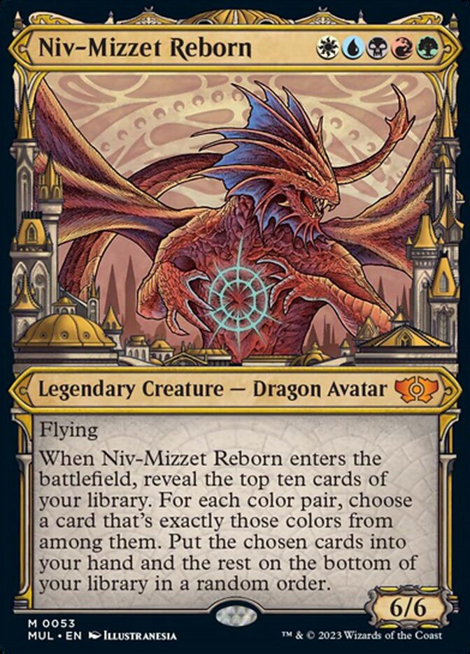 Niv-Mizzet Reborn [Multiverse Legends] | Exor Games New Glasgow