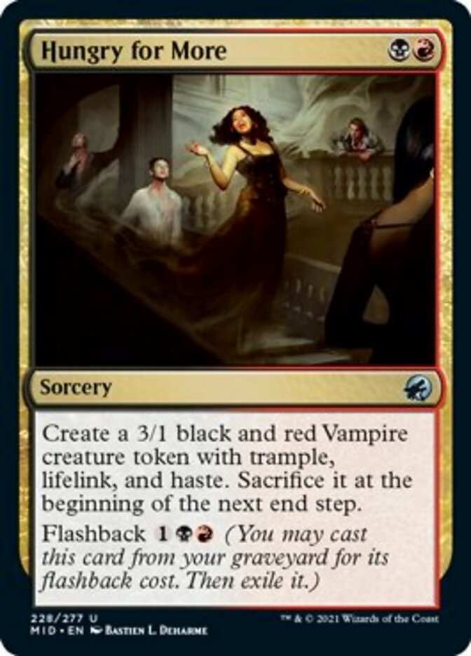 Hungry for More [Innistrad: Midnight Hunt] | Exor Games New Glasgow